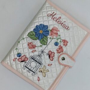PORTA DOCUMENTO FLORAL